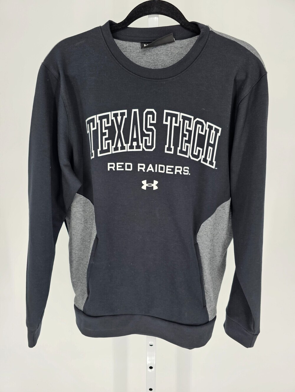 Texas Tech Red Raiders Mens Sz L Loose Fit Sweatshirt by Under Armour Black